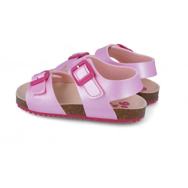 Sandale Garvalin 252467 Bios Metallic pour fille ROSA_C032