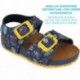 Sandales imprimées Garvalin 252470 pour garçon AZUL_MARINO_A089