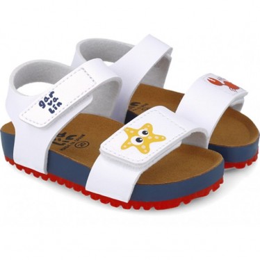 Sandale Garvalin 252471 Twin Crab and Star pour garçon BLANCO_B050