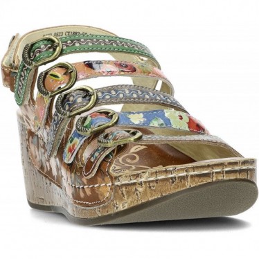 SANDALES LAURA VITA DINO0523 MARRON