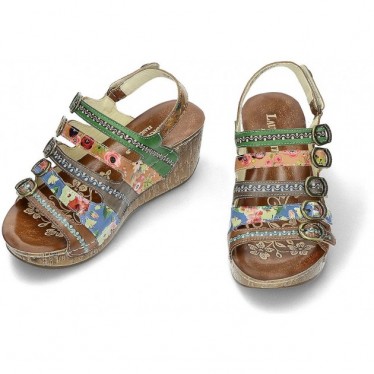 SANDALES LAURA VITA DINO0523 MARRON