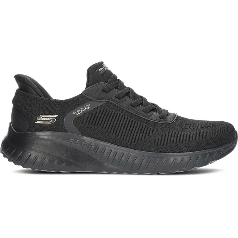 SKECHERS 117497 baskets à enfiler pour femmes NEGRO