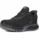 SKECHERS 117497 baskets à enfiler pour femmes NEGRO