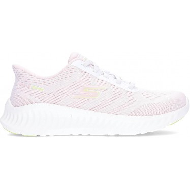 Baskets Skechers Go Walk Now-Khloe 125643 WHITE_PINK