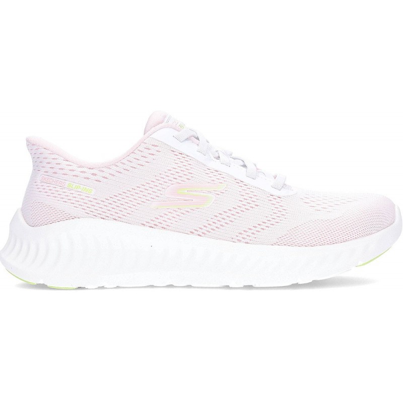 Baskets Skechers Go Walk Now-Khloe 125643 WHITE_PINK