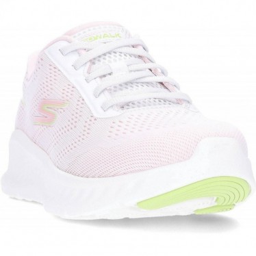 Baskets Skechers Go Walk Now-Khloe 125643 WHITE_PINK