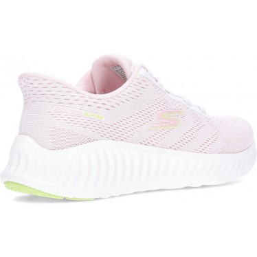 Baskets Skechers Go Walk Now-Khloe 125643 WHITE_PINK