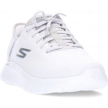 Baskets à enfiler Skechers pour hommes 216505 WHITE_GRAY