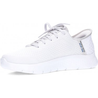 Baskets à enfiler Skechers pour hommes 216505 WHITE_GRAY