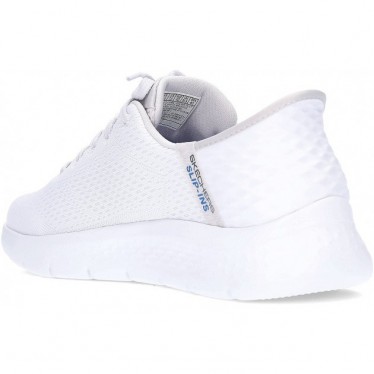 Baskets à enfiler Skechers pour hommes 216505 WHITE_GRAY