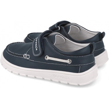 Chaussures bateau respectueuses pour hommes Garvalin 252500 Barefoot OCEAN_A183