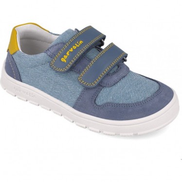 Chaussures de sport respectueuses Garvalin 252501 Barefoot pour garçons PETROL_A556