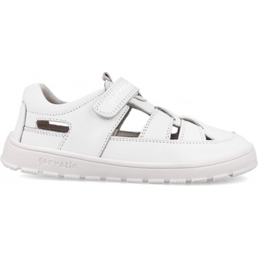 Sandale souple basique Garvalin 252504 pour garçon BLANCO_C050