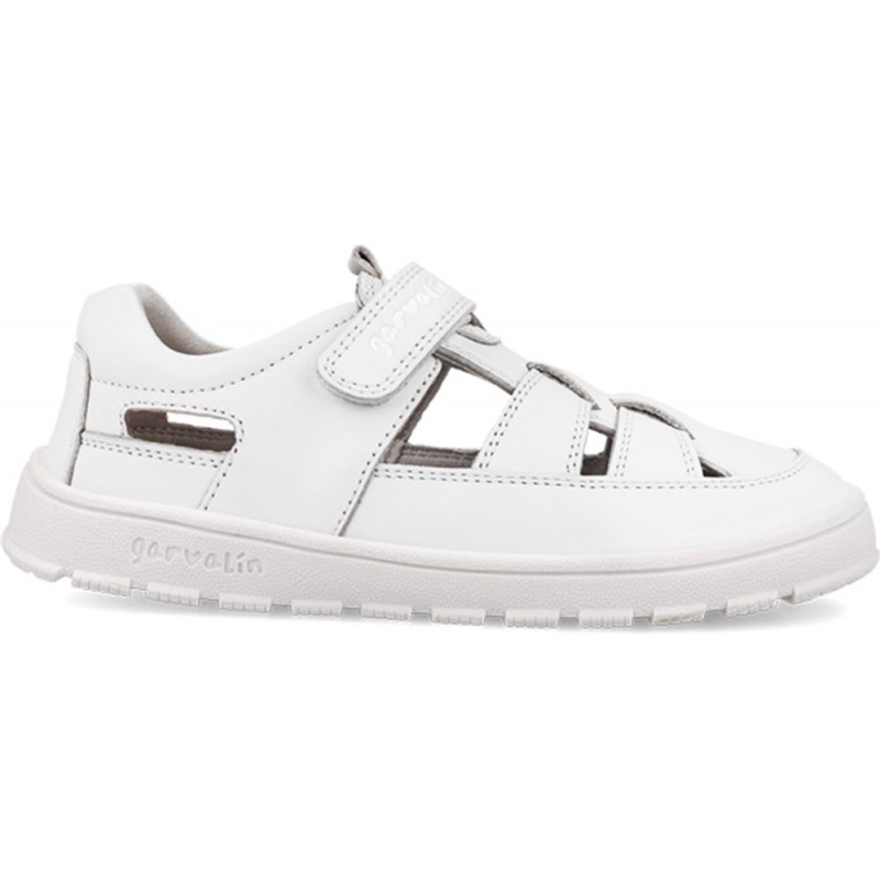 Sandale souple basique Garvalin 252504 pour garçon BLANCO_C050