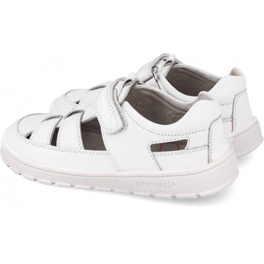 Sandale souple basique Garvalin 252504 pour garçon BLANCO_C050
