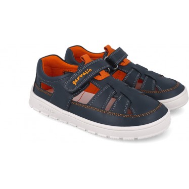 Sandale souple basique Garvalin 252504 pour garçon OCEAN_A183