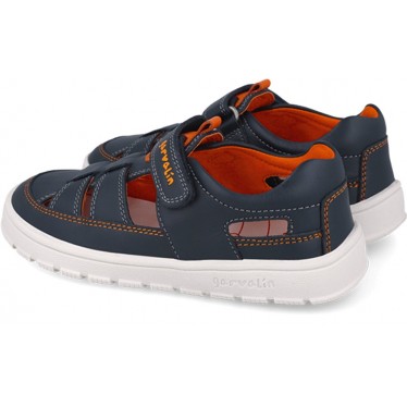 Sandale souple basique Garvalin 252504 pour garçon OCEAN_A183