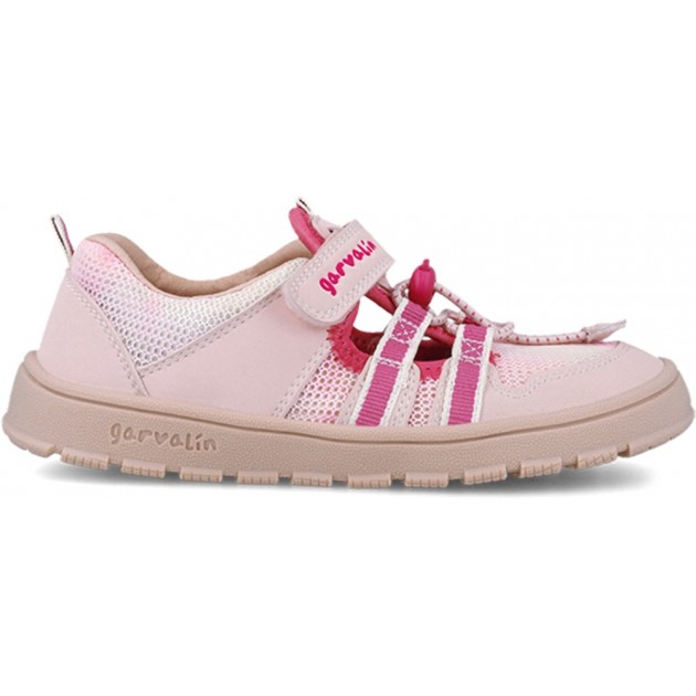 Sandales Garvalin 252505 en maille souple respectueuses pour filles MULTICOLOR_ROSA_C823