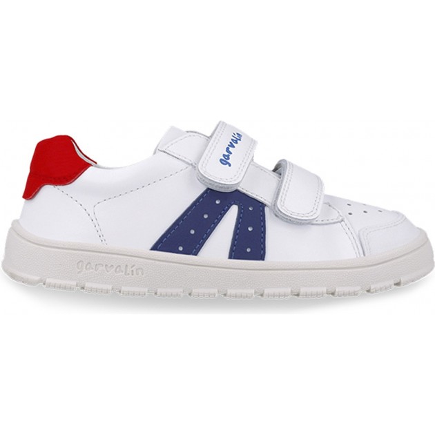 Chaussures de sport Garvalin 252507 Soft Chopped Respectful pour garçons BLANCO_AZUL_A057 Chaussures de sport Garvalin 252507 Soft Chopped Respectful pour garçons BLANCO_AZUL_A057