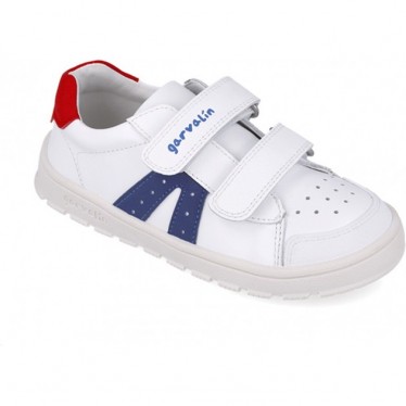 Chaussures de sport Garvalin 252507 Soft Chopped Respectful pour garçons BLANCO_AZUL_A057