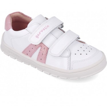 Chaussures de sport Garvalin 252507 Soft Chopped Respectful pour filles BLANCO_ROSA_B113