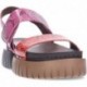 Sandale en cuir ART Madeira 1881 FUXIA_TEJA