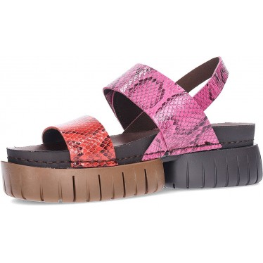 Sandale en cuir ART Madeira 1881 FUXIA_TEJA