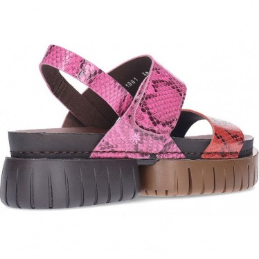 Sandale en cuir ART Madeira 1881 FUXIA_TEJA