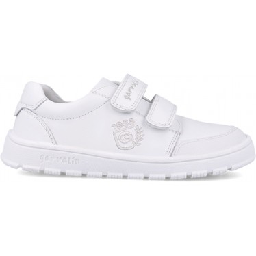 Chaussures de sport respectueuses Garvalin 252510 Soft Sport pour garçons BLANCO_C050