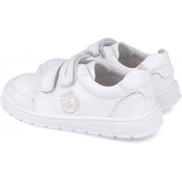 Chaussures de sport respectueuses Garvalin 252510 Soft Sport pour garçons BLANCO_C050