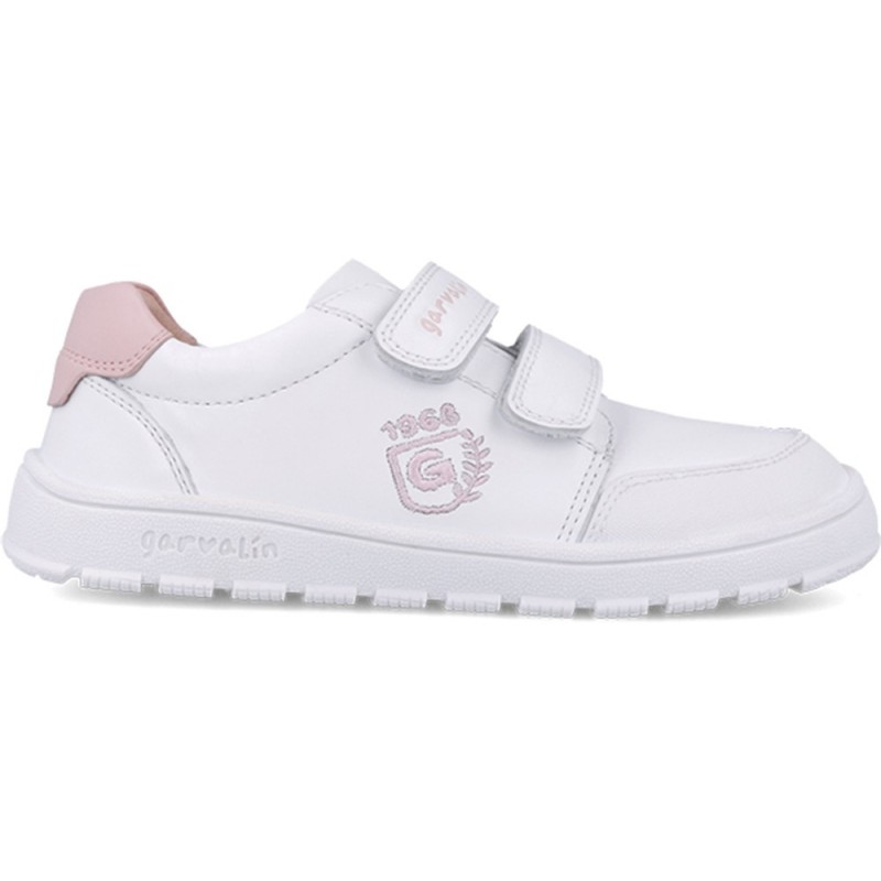 Chaussures de sport respectueuses Garvalin 252510 Soft Sport pour filles BLANCO_ROSA_B113