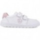 Chaussures de sport respectueuses Garvalin 252510 Soft Sport pour filles BLANCO_ROSA_B113
