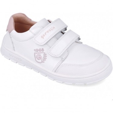 Chaussures de sport respectueuses Garvalin 252510 Soft Sport pour filles BLANCO_ROSA_B113