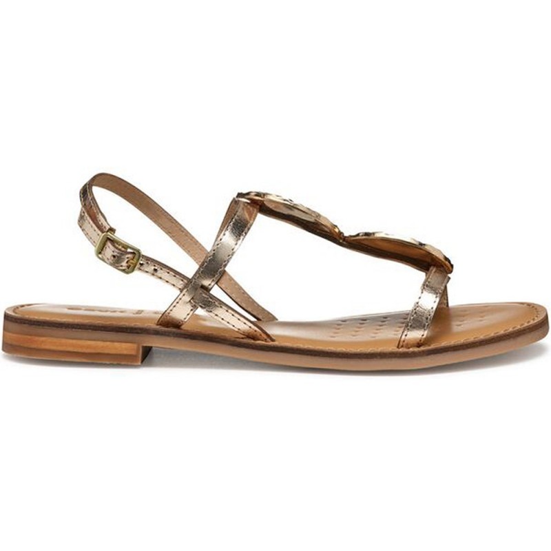 Sandales femme GEOX Maddalusiac D55YMF GOLD