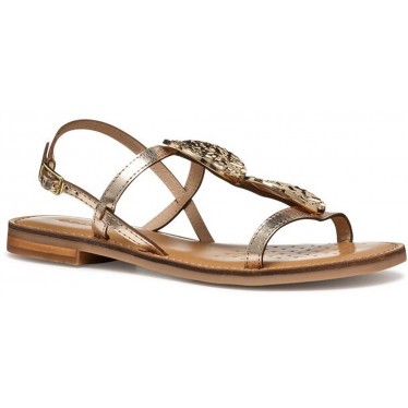Sandales femme GEOX Maddalusiac D55YMF GOLD