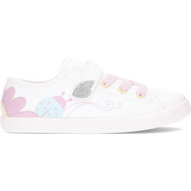 Baskets GEOX Gisli J554NC pour fille WHITE_PNIK