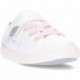 Baskets GEOX Gisli J554NC pour fille WHITE_PNIK