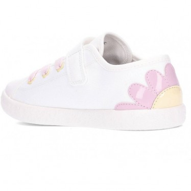 Baskets GEOX Gisli J554NC pour fille WHITE_PNIK