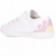 Baskets GEOX Gisli J554NC pour fille WHITE_PNIK