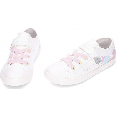 Baskets GEOX Gisli J554NC pour fille WHITE_PNIK