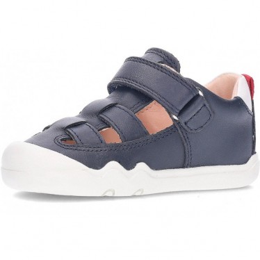 Sandales écologiques GEOX Steppieup B555WA NAVY_WHITE