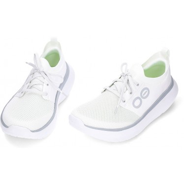 Baskets OOFOS Oomy Stride 5086 pour femmes WHITE