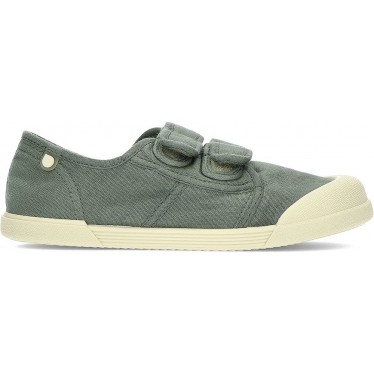 BASKETS V EN TOILE IGOR S10333 KAKI