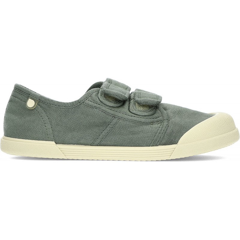 BASKETS V EN TOILE IGOR S10333 KAKI