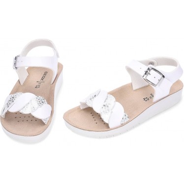 Sandales fille GEOX Costarei J55EAE WHITE
