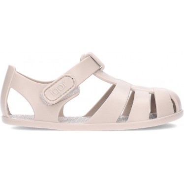 Sandales pieds nus IGOR Nemo Solid S10324 ARENA