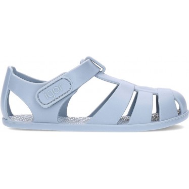 Sandales pieds nus IGOR Nemo Solid S10324 OCEANO