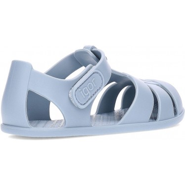 Sandales pieds nus IGOR Nemo Solid S10324 OCEANO