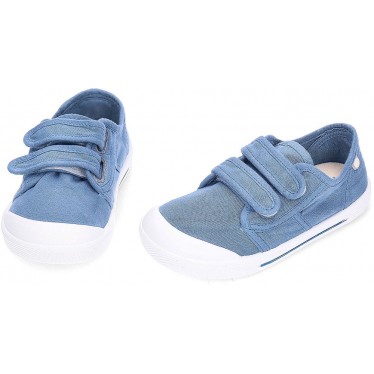 Baskets pieds nus IGOR Canvas V S10348 JEANS