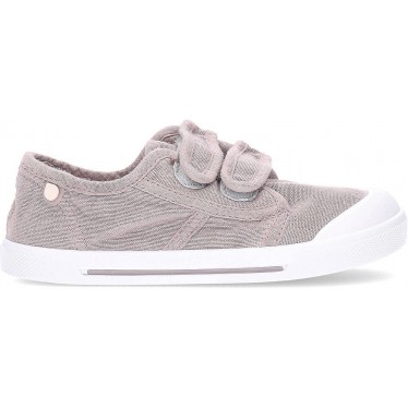 Baskets pieds nus IGOR Canvas V S10348 TAUPE
